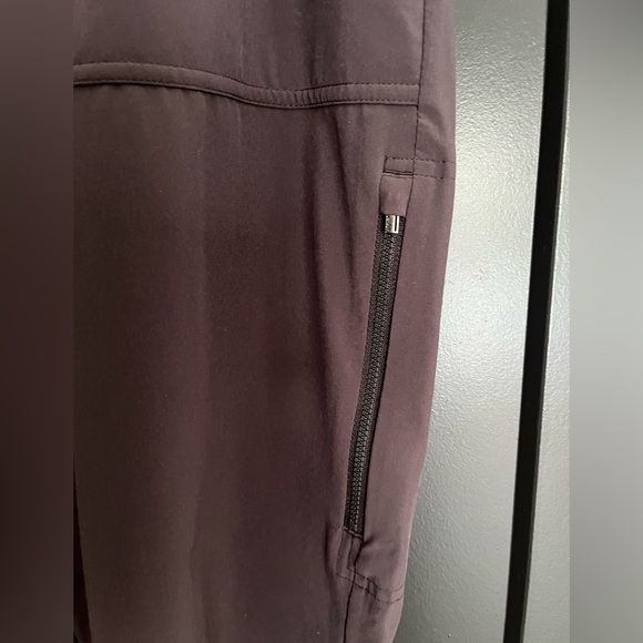 Light burgundy utility ankle pants - Picture 4 of 15